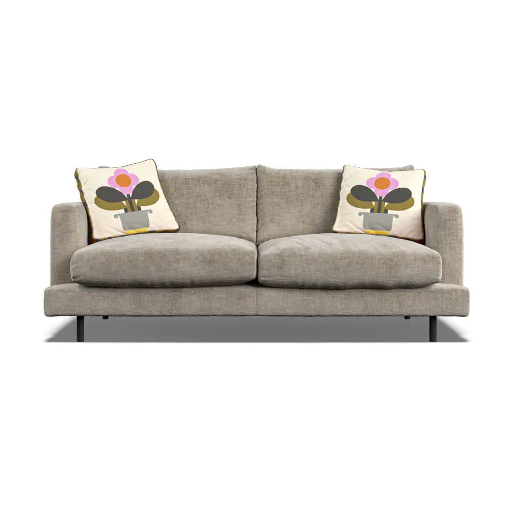 Larch Two Seater Fabric Sofa